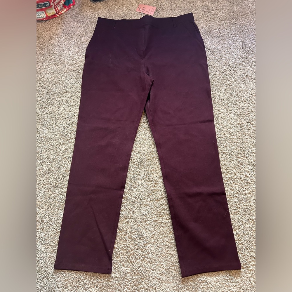 Quince Ultra-stretch Ponte Straight Leg Pants